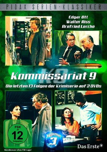 Kommissariat 9, Vol. 3 - Die letzten 13 Folgen der erfolgreichen Krimiserie (Pidax Serien-Klassiker) [2 DVDs]