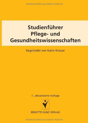 Studienführer Pflege- und Gesundheitswissenschaft