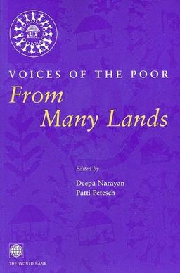 Voices of the Poor: From Many Lands (World Bank Publication)