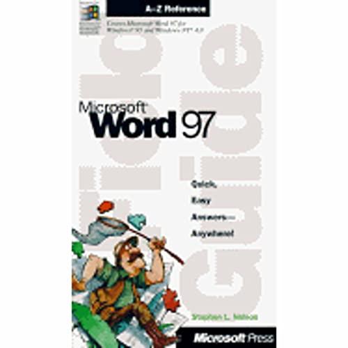 Microsoft Word 97 Field Guide (POCKET GUIDE (MICROSOFT))