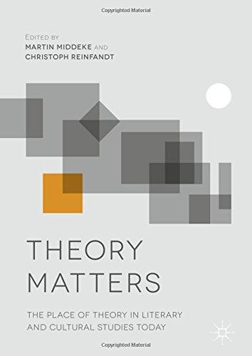 Theory Matters: The Place of Theory in Literary and Cultural Studies Today