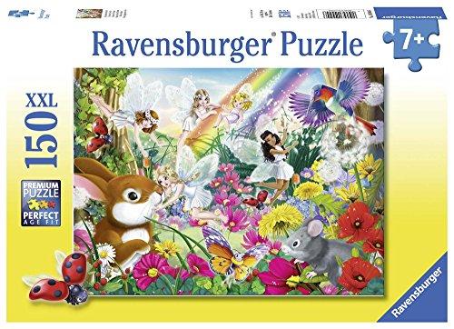 Ravensburger Kinderpuzzle - 10044 Schöner Feenwald - Feen-Puzzle für Kinder ab 7 Jahren, mit 150 Teilen im XXL-Format