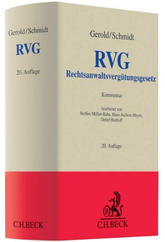 Rechtsanwaltsvergütungsgesetz