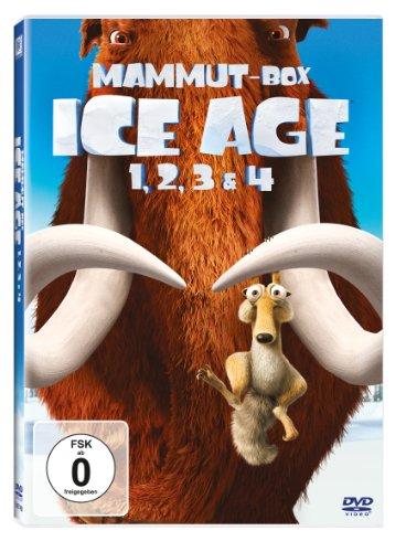 Ice Age 1, 2, 3 & 4 (Mammut-Box) [4 DVDs]