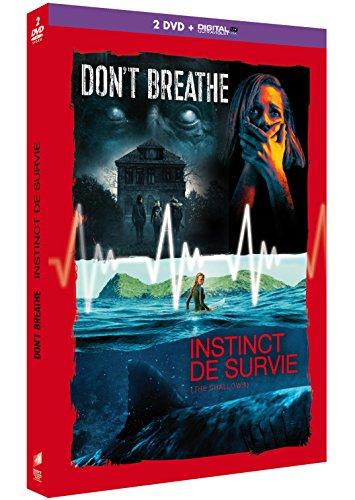 Coffret 2 films : don't breathe ; instinct de survie [FR Import]