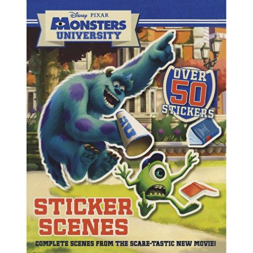 Disney Monsters University Sticker Scene: Complete scare-tastic scenes from the film!