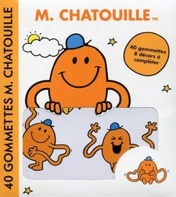 M. Chatouille : 40 gommettes, 8 décors à compléter