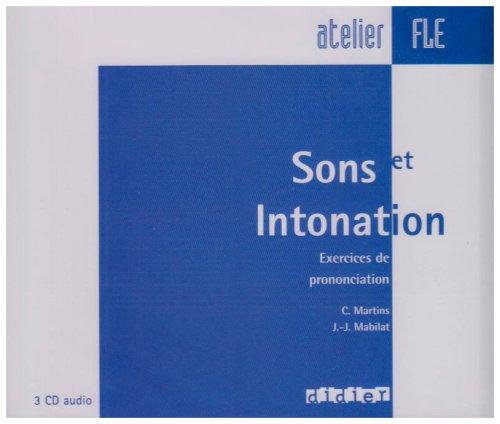 Sons et intonation : exercices de prononciation : 3 CD audio