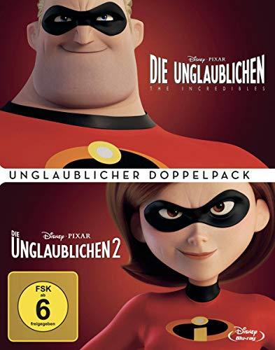 Die Unglaublichen 1+2  (Doppelpack) [Blu-ray]