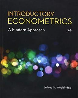 Introductory Econometrics