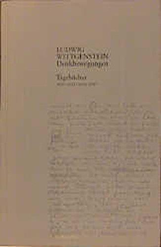 Denkbewegungen. Tagebücher 1930-1932, 1936-1937