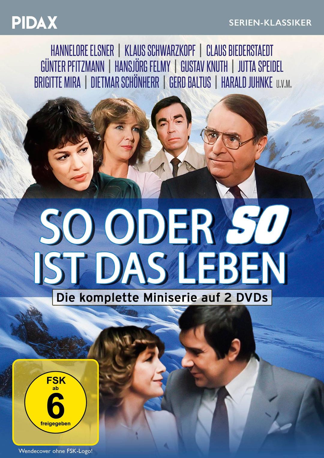 So oder so ist das Leben / 16 heitere Kurzgeschichten von Kultautor Herbert Reinecker mit absoluter Starbesetzung (Pidax Serien-Klassiker) [2 DVDs]