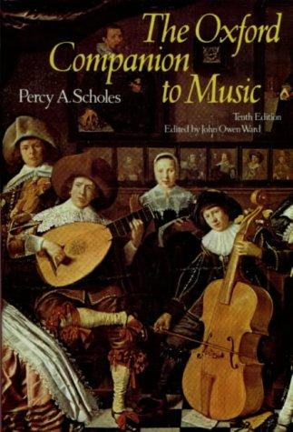 The Oxford Companion to Music (Oxford Reference)