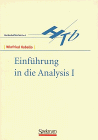 Einführung in die Analysis, Bd.1