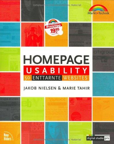 Homepage Usability: 50 enttarnte Websites (Digital Studio Pro)