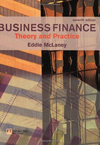 Business Finance. Theory and Practice