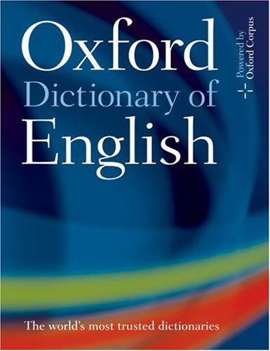 Oxford Dictionary of English (Diccionarios)