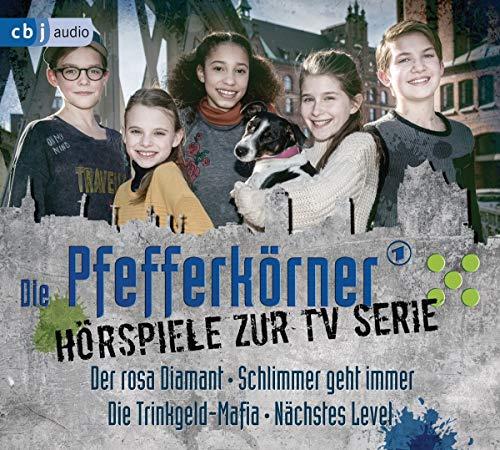 Die Pfefferkörner – Hörspiele zur TV Serie (Staffel 14): Der rosa Diamant - Schlimmer geht immer - Die Trinkgeld-Mafia - Nächstes Level