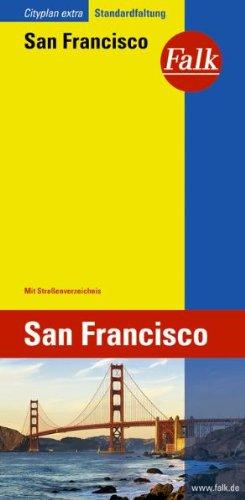 Falk Cityplan Extra Standardfaltung International San Francisco mit Straßenverzeichnis