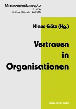 Vertrauen in Organisationen (Managementkonzepte)