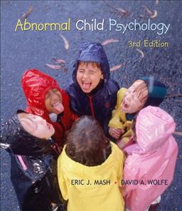 Abnormal Child Psychology: With Printed Access Card Thomsonnow