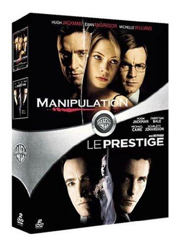 Coffret Hugh Jackman : Manipulation, Le prestige [FR Import]