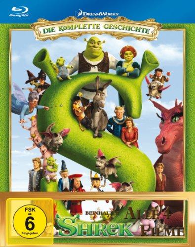 Shrek 1-4: Die Komplette Shrekologie  [Blu-ray]