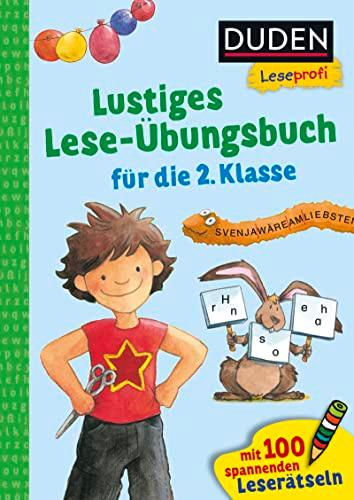 Duden Leseprofi – Lustiges Lese-Übungsbuch für die 2. Klasse: Mit 100 spannenden Leserätseln | Zuhause lernen, Leseübungen und Rätsel für Kinder ab 7 Jahren (Lesen lernen 2. Klasse, Band 33)