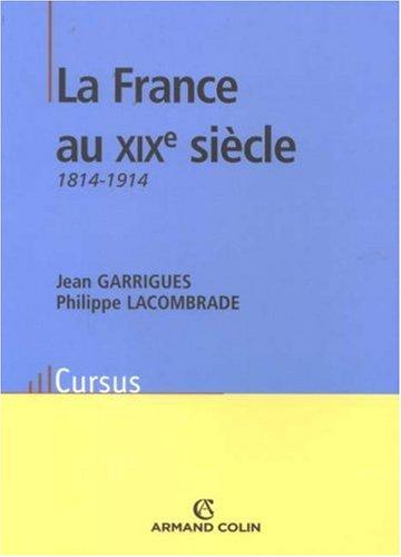 La France au XIXe siècle