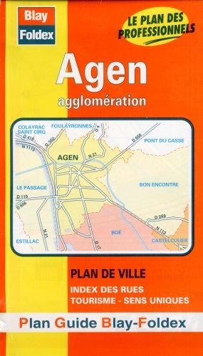 Plan de ville : Agen (avec un index)