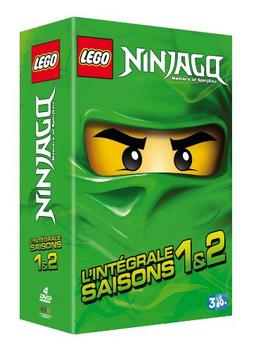 Coffret lego ninjago : les maîtres du spinjitzu, saisons 1 et 2 [FR Import]