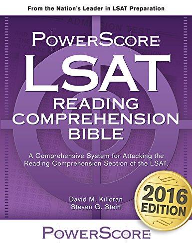 The Powerscore LSAT Reading Comprehension Bible (Powescore LSAT Bible)