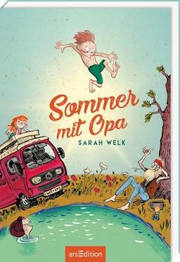 Sommer mit Opa (Spaß mit Opa 1): Kinderbuch für Jungen und Mädchen ab 9 Jahre | Lustige Feriengeschichte voller Herz und Humor