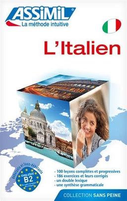 L'italien : niveau atteint B2 du Centre européen des langues