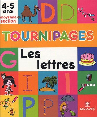 Les lettres, moyenne section, 4-5 ans