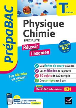 Physique chimie spécialité, terminale générale : nouveau bac