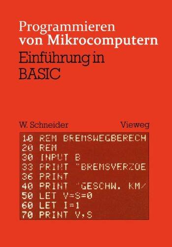 Einführung in BASIC (Programmieren von Mikrocomputern)