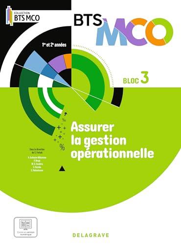 Assurer la gestion opérationnelle, BTS MCO 1re et 2e années : bloc 3