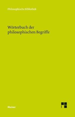 Wörterbuch der philosophischen Begriffe