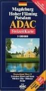 ADAC FreizeitKarte, Bl.12, Magdeburg, Hoher Fläming, Potsdam: Zwischen Havel und Saale. Mittlere Elbe. Dübener Heide. Die schönsten Freizeit-Ziele. Mit Freizeitführer und Ortsregister