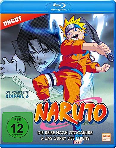 Naruto - Staffel 6: Die Reise nach Otogakure & Das Curry des Lebens - Uncut [Blu-ray]