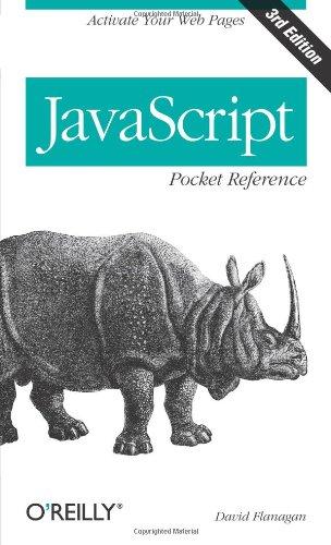 JavaScript Pocket Reference (Pocket Reference (O'Reilly))