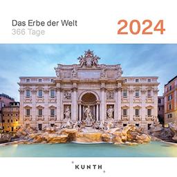 Das Erbe der Welt 2024: KUNTH Abreißkalender 365 Tage