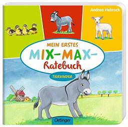 Mein erstes Mix-Max-Ratebuch Tierkinder