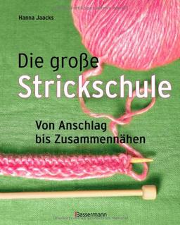 Die große Strickschule: Von Anschlag bis Zusammennähen