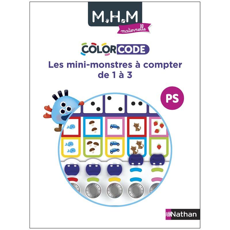 MHM - Maternelle et Colorcode PS - Les mini-monstres à compter de 1 à 3