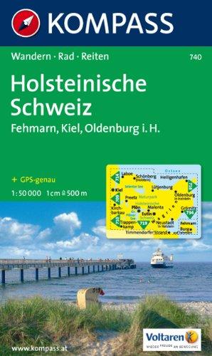 Naturpark Holsteinische Schweiz: 1: 50.000. Wandern, Rad. GPS-genau