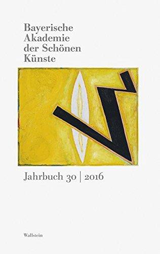 Bayerische Akademie der Schönen Künste: Jahrbuch