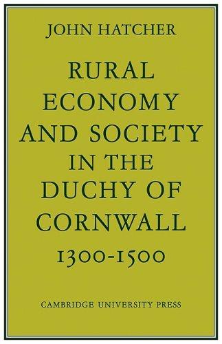 Rural Eco and Society Duchy Cornwal