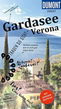 DuMont direkt Reiseführer Gardasee, Verona: Mit großem Faltplan